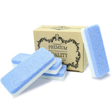 Foot Callus Remover Glass Pumice Stone Dual Sided Pedicure Scrubber for Hard Skin 4pcs