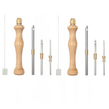 [2 Set] 5 Piece Punch Needle 2.5/3.5/5mm Needle Punch Kit Adjustable Punch Needle Kits for Adults Beginners