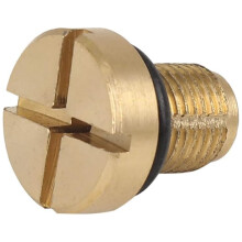 Replacement Gold Expansion Tank Bleed Screw OE 17111712788 for BMW E36 E39 E46 Cooling System Maintenance