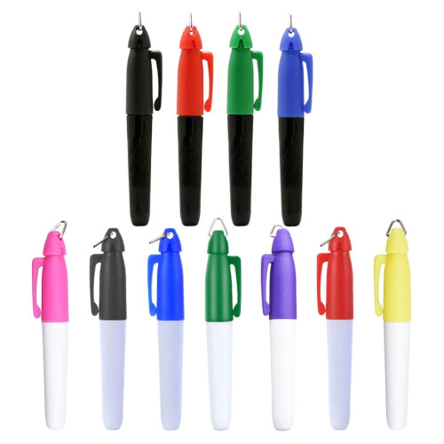 Professional Golf Ball Liner Markers Pen With Hang Hook Drawing Alignment Marks 1
