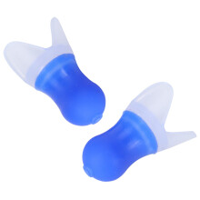 2Pcs Waterproof Noise Reduction Silicone Earplugs for Swimming & Flying, Compatible with Ear Protection