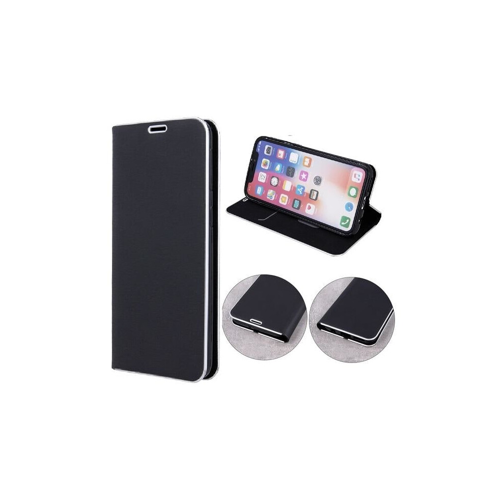 Compatible With Samsung Galaxy A80 - Smart Venus Case Mobile Wallet - Black 9482828886034