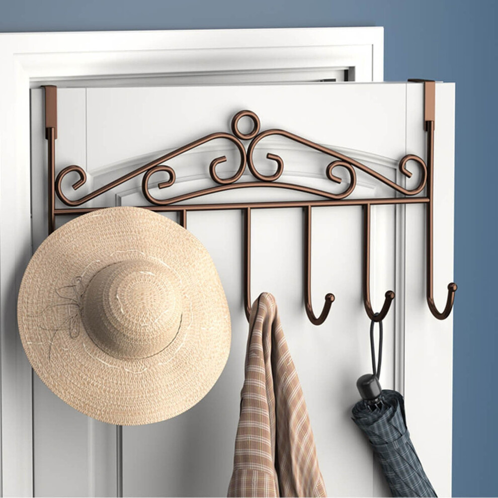 Over The Door Hook Over Door Hanger For Coat Towel Bag Robe 9482828886140