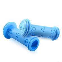 Kids Bike Handlebar Grips NonSlip Waterproof Rubber for 22mm Scooters Blue Pack of 2