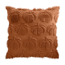 Almofadas decorativas de abóbora em 3D da hociret - Decoração de outono/Halloween/Ação de Graças, almofadas aconchegantes com textura para