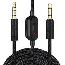 Náhradní kabel jixopn2m pro headset s ovladačem hlasitosti a ztlumením, kompatibilní s Logitech GPRO X G233G433
