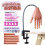 Practice Hand for Acrylic Nails with Secure Nail Retention, Complete Nail Training Kit  Silver 1