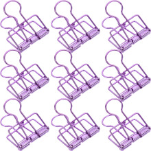 50 Pcs Metal Binder Clips Decorative Binder Clips Star Shape Binder Clips File Organizer Clips