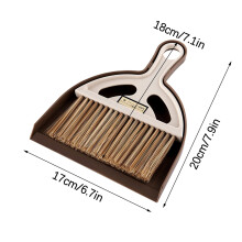 Ensemble pelle et balayette Sulgyt, mini pelle et pelle, pelle pour animaux, ensemble balai à main et pelle pour la maison, la cuisine et le bureau,