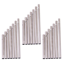 21 tubes en aluminium pour la fabrication de carillons éoliens (DIY)