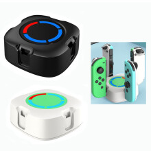 4-i-1-laddningsdocka för spelkontroll för NS Joy-Con, kompatibel med PG-9177S-handkontrollladdare, låg strömförbrukning, stabil utgång,