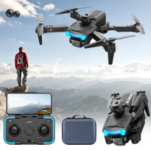 Karymi Drone met 1080P HD FPV-camera, hoogtebehoud, headless-modus, compatibel met afstandsbediening, speelgoedcadeaus voor jongens en meisjes,