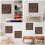 2Mountain Wood Wall Hangings - Hollowed Panels 2