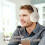 Μη καταστροφικά ακουστικά Bluetooth5.3 για το κεφάλι, κλήσεις HD, μείωση θορύβου, ήχος 6