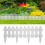 vidaXL Discount edging 25 pcs white 10 m PP White 1