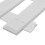 vidaXL Discount edging 25 pcs white 10 m PP White 7