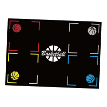 (As described, Style A) Basketball Footstep Training Mat Dribble Exercise Mat for Indoor Sports Home Style A