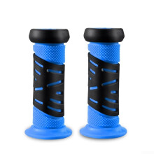 Kids Bike Handlebar Grips NonSlip Waterproof Rubber for Scooter and Tricycle Blue Pair Ref: 8078