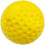 Pitching Machine Baseballs 9 Inch Yellow Dimpled PU Training Balls for Consistent Flight 4