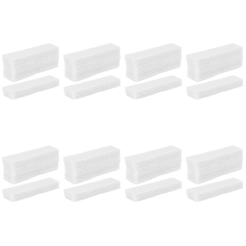128Pièces Bandes Auto-Adhésives Crochets Boucles Blanche Durable 2