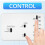 2Ensembles Thermostat Rv En ABS, Installation Simple Pour Camping-Car 10