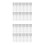 100Pcs Precision Steel Heavy Duty Needles for Sewing Thick Fabrics 6