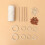 1Ensemble Kit Corde Coton Naturel DIY Décor Bois Khaki 5