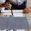 Tapis Feutre Gris Pour Calligraphie Bureau Écriture Durable 5
