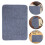 Tapis Feutre Gris Pour Calligraphie Bureau Écriture Durable 8