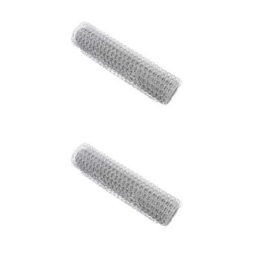 Set Of 2 Bedazzle Hexagonal Mesh Decoration Art 2