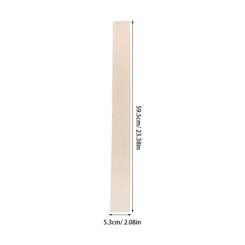 2Pcs Bed Frame Wooden Slats Replacement for Stable Mattress Support 1