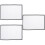 3 Pcs Portable Projection Screen Projector White Curtain 7