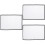 3 Pcs Portable Projection Screen Projector White Curtain 6