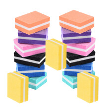 42Pcs Assorted Color Nail Files Mini Buffers for Manicure and Pedicure