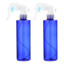 4Pcs Blue Plastic Spray Bottles Portable Mist Sprayer for Garden Use