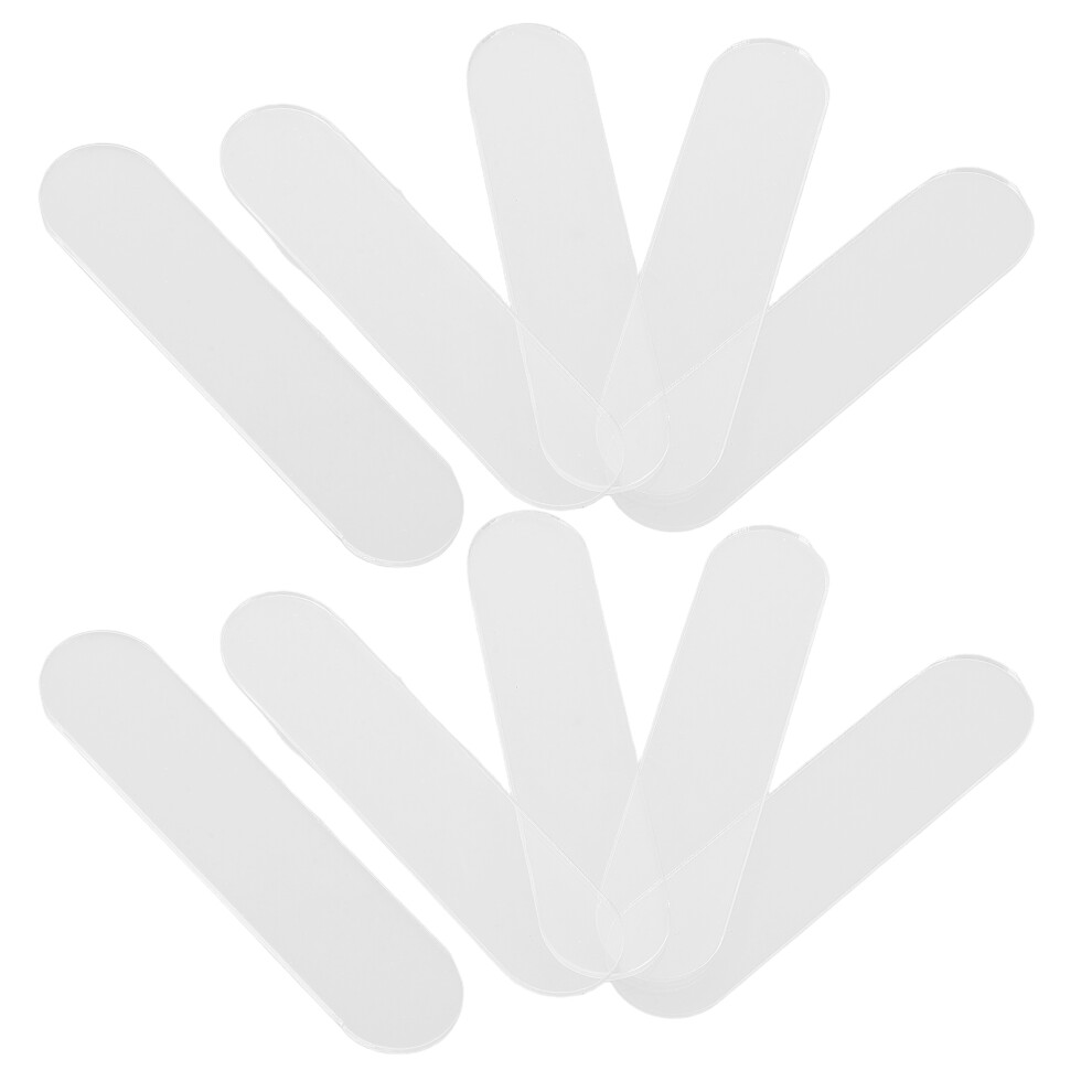Artibetter 250 Pcs Transparent Acrylic Nail Art Display Board For Salon Practice