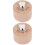 2 Count Baby Tooth Box Toothpicks Toothpaste Holder Umbilical Cord 6
