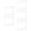 3 Count Acrylic Sign Price Display Holder Table Menu Stand Frame 1