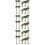 90Pcs Durable Plastic Mini Trees for Model Train Layout and DIY Decor 9
