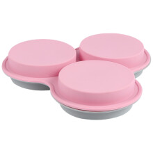 6Pcs Silicone Muffin Pan Non-Stick Assorted Color Cake Baking Molds