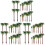 90Pcs Durable Plastic Mini Trees for Model Train Layout and DIY Decor 3
