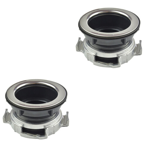 2Pcs Waste Disposer Accessory Easy Install Black Stainless Steel Set 2