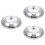 3Pcs Thickened Glass Pan Lids Anti-Scald Pot Covers for Kitchen Use 6