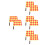 8 Pcs Football Flags Referee Flags Referee Equipments Handheld Flag 6