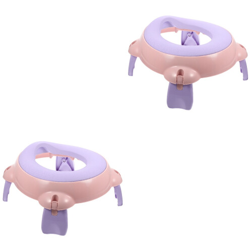 2pcs Toilet Child Pp Camping Seat 2