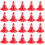 3 Count Road Signs Small Toy Construction Cones Mini Plastic Traffic 7