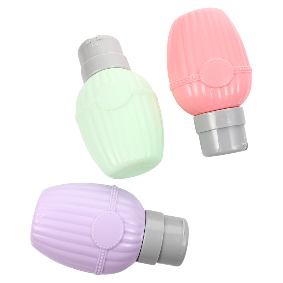 Totority 9 Pcs Squeeze Bottle Plastic Pp Liquid Nail Polish Remover