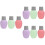 9 Pcs Squeeze Bottle Plastic Pp Liquid Nail Polish Remover 6