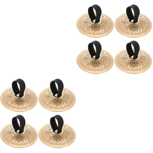 2 Pieces Cymbals For Dancing Belly Musical Instrument 2