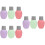 9 Pcs Squeeze Bottle Plastic Pp Liquid Nail Polish Remover 7